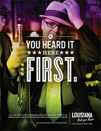 Louisiana Office of Tourism: Heard First