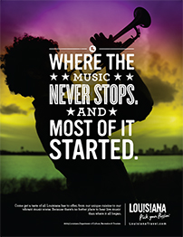 Louisiana Office of Tourism: Never Stops