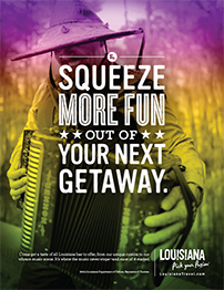 Louisiana Office of Tourism: Squeeze