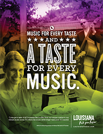 Louisiana Office of Tourism: Music Taste