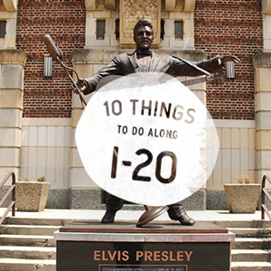 Elvis Presley statue